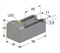 Индуктивный датчик, Sn 5 мм, PNP, замыкающий, NO, -25...+75 °C, 5,5...30 V DC, кабель ПВХ 4 мм/3x0,14/ 1 м.