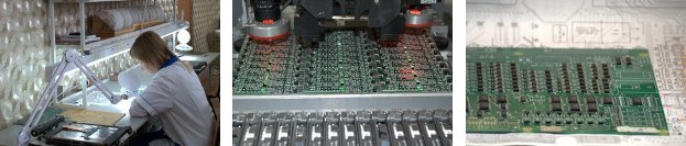 Участок SMD монтажа